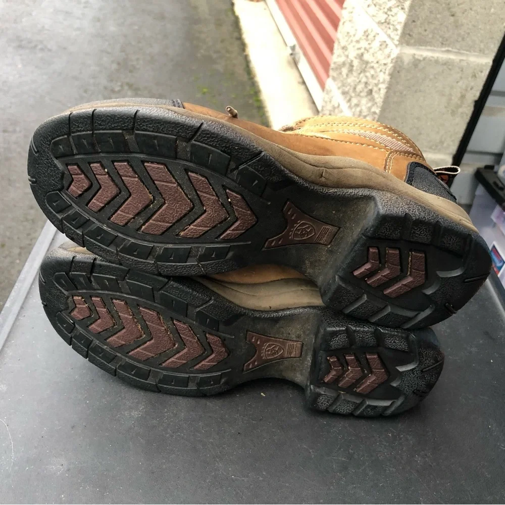 ARIAT Terrain ATS Style 70024 Brown Leather Hiking Work Boots Women’s Size 7.5B - Picture 13 of 13